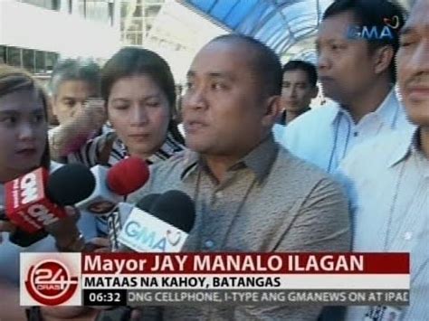 jay manalo ilagan|Mataas Na Kahoy, Batangas Mayor Jay Manalo Ilagan na may .